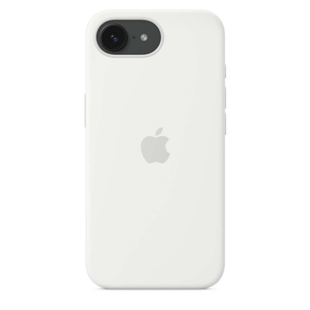 Apple iPhone 16e szilikon hátlap, fehér - Image 3