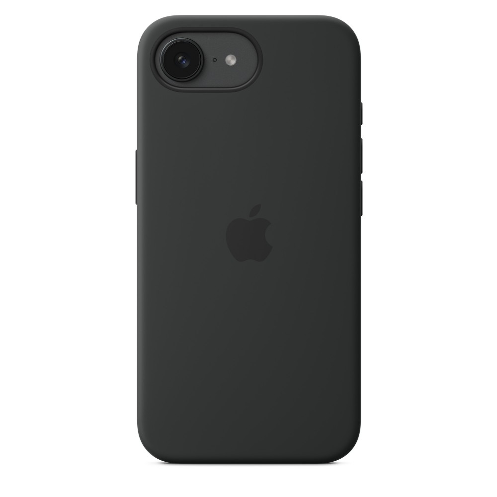 Apple iPhone 16e szilikon hátlap, fekete - Image 3