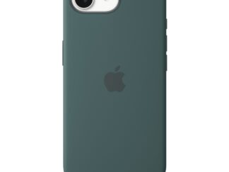 Apple iPhone 16e szilikon hátlap, zöld