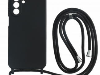 Sam A36 TPU+PC fekete tok,Fekete zsinórral