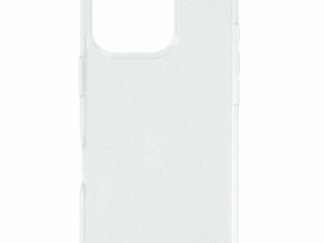Iphone 16 Pro csillámos szilikon hátlap, Átlátszó