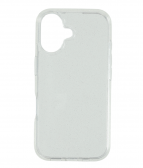 Iphone 16 csillámos szilikon hátlap, Átlátszó - Image 2