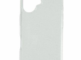 Iphone 16 csillámos szilikon hátlap, Átlátszó