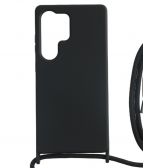 Sam S25 Ultra TPU+PC fekete tok,Fekete zsinórral - Image 6