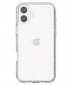 Iphone 16 csillámos szilikon hátlap, Átlátszó - Image 4