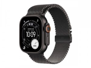 Apple Watch Ultra 3 Cellular 49mm fekete titántok, fekete titán