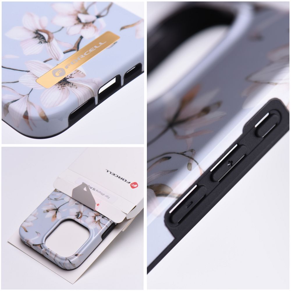 FORCELL F-PROTECT Mirage case compatible with MagSafe for IPHONE 14 Plus spring flowers - Image 6