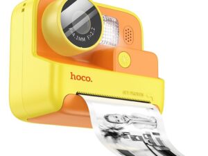 HOCO digital kids camera with printer DV200 yellow