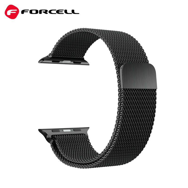 FORCELL F-DESIGN FA03 strap for APPLE Watch 42 / 44 / 45 / 49 mm black - Image 7