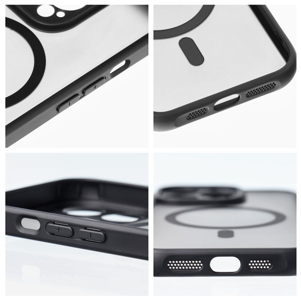 FULL MATTE MAG COVER case compatible with MagSafe for IPHONE 12 black - Image 4