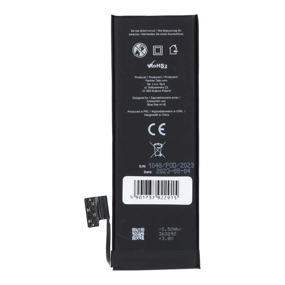 BLUE STAR HQ battery for IPHONE 5 1440 mAh - Image 2