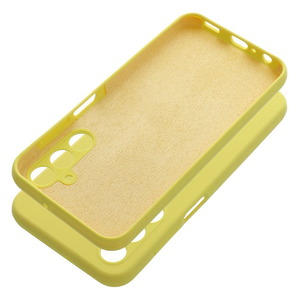 Case SILICONE 2mm for SAMSUNG A25 5G lemon - Image 2