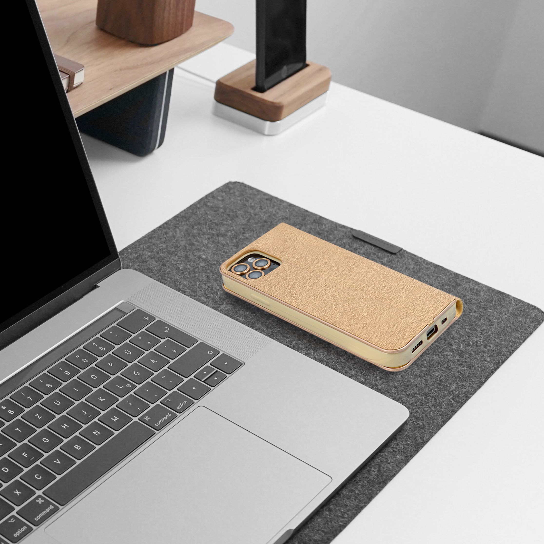 LUNA Book Gold for XIAOMI Redmi NOTE 12 4G gold - Image 7