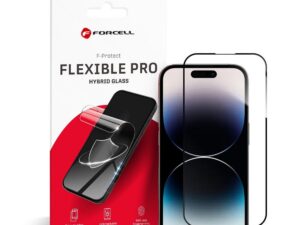 Forcell Flexible Nano Glass 5D for iPhone 14 Pro black