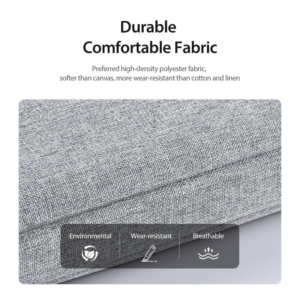 DUX DUCIS bag LBTC for laptop 13-13.9" Horizontal Handbag light grey - Image 2