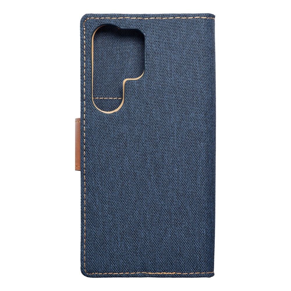 CANVAS Book case for SAMSUNG S24 Ultra navy blue - Image 2