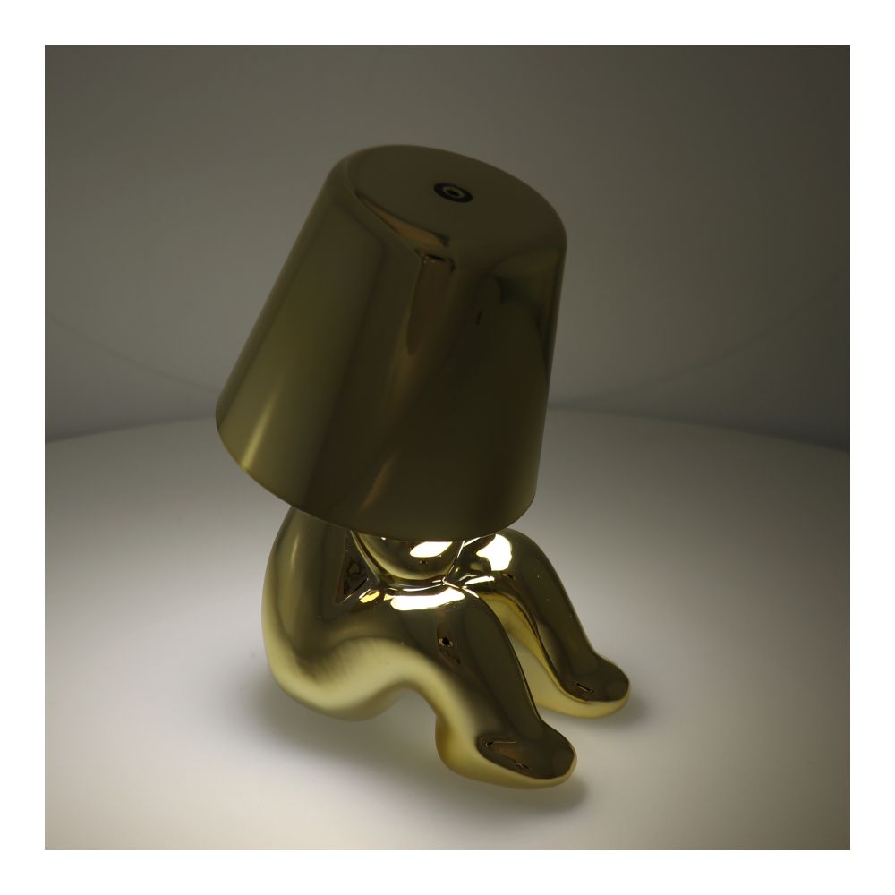 Table lamp bedside GOLD MAN Art Deco seat (version 4) MLTL - Image 4