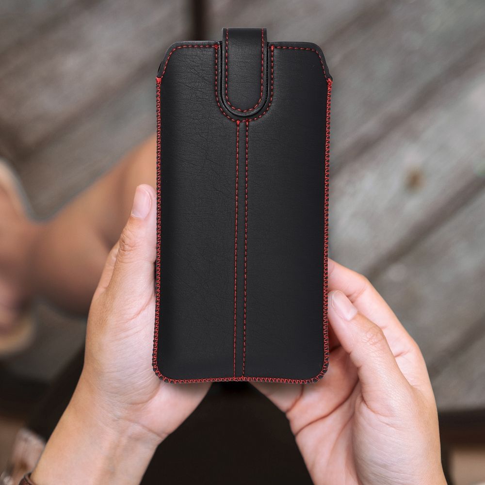 Pocket Universal Case Ultra Slim M4 - for Samsung A51/A31/M21/A22 4G/ Xiaomi Mi 11 Lite 5G/ Oppo Reno5 5G black - Image 4