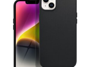 LEATHER MAG COVER case for IPHONE 14 Plus black