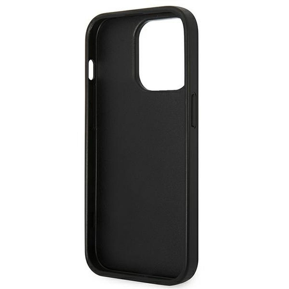 KARL LAGERFELD case for IPHONE 14 Pro Max KLHCP14XSAPKHG (Saffiano With Karl Head Patch) silver - Image 7