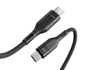 VEGER cable Type C to Type C PD 3A 60W CC01 1,2 m black