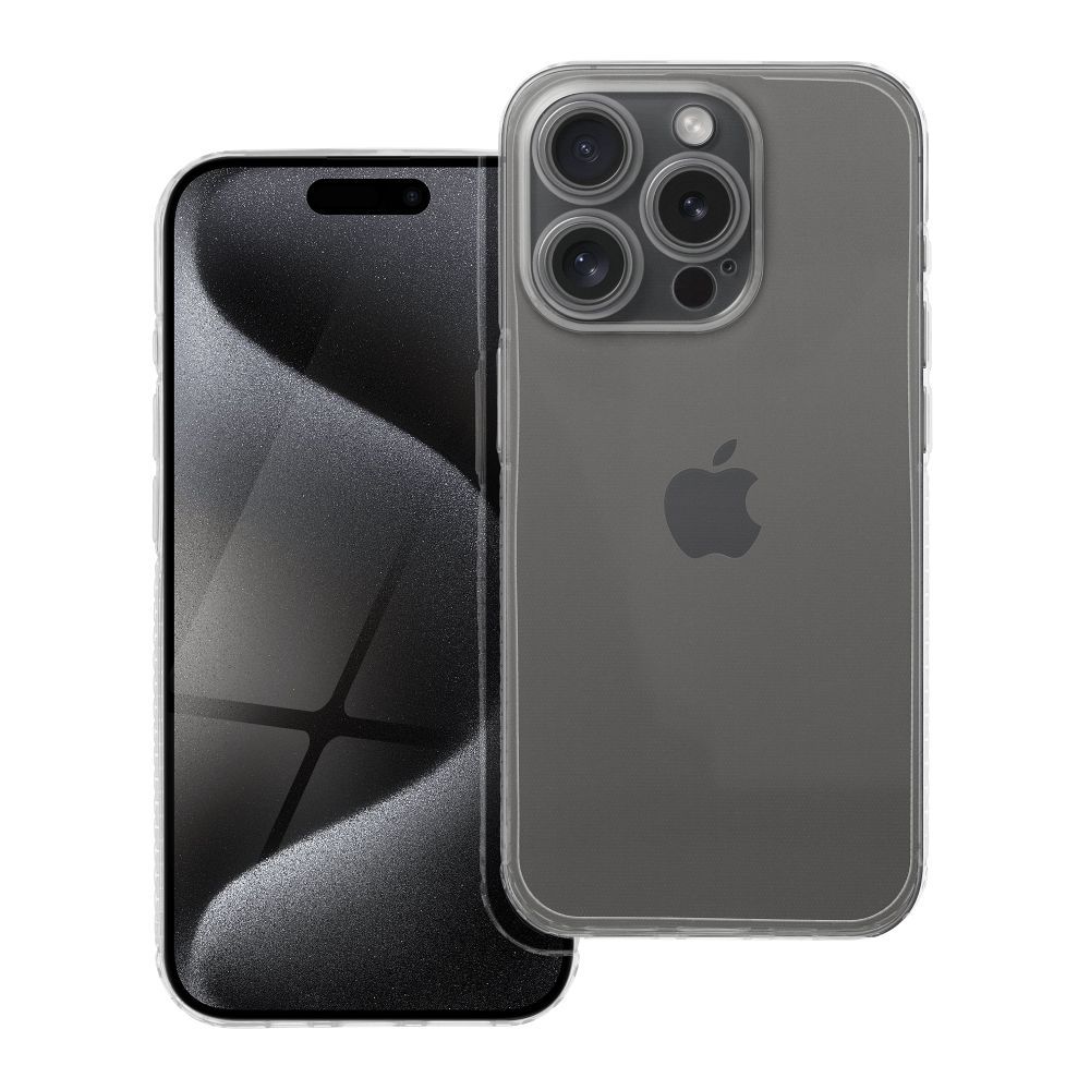CLEAR CASE 1,5 mm GRID for IPHONE 15 transparent