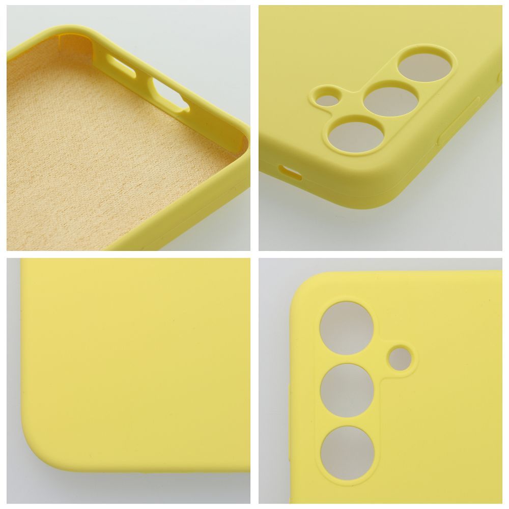 Case SILICONE 2mm for SAMSUNG A25 5G lemon - Image 3