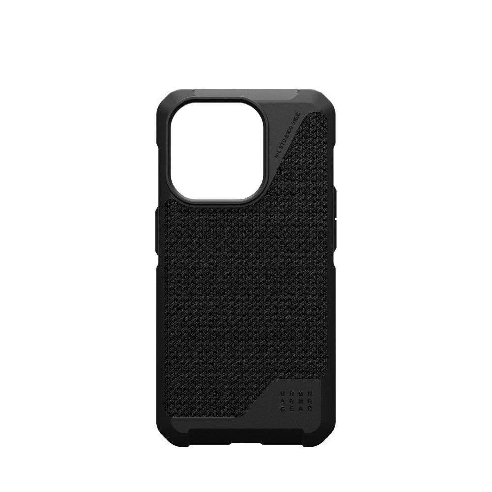 (UAG) Urban Armor Gear Metropolis LT case compatible with MagSafe for IPHONE 15 PRO kevlar black - Image 11