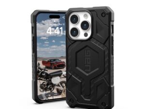 ( UAG ) Urban Armor Gear Monarch Pro for IPHONE 15 PRO compatible with MagSafe kevlar black