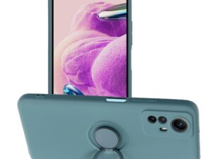 SILICONE RING case for XIAOMI Redmi Note 12S green