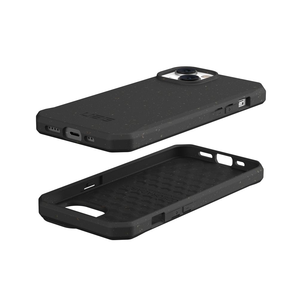 ( UAG ) Urban Armor Gear Biodegradable Outback case for iPhone 14 PLUS black - Image 2