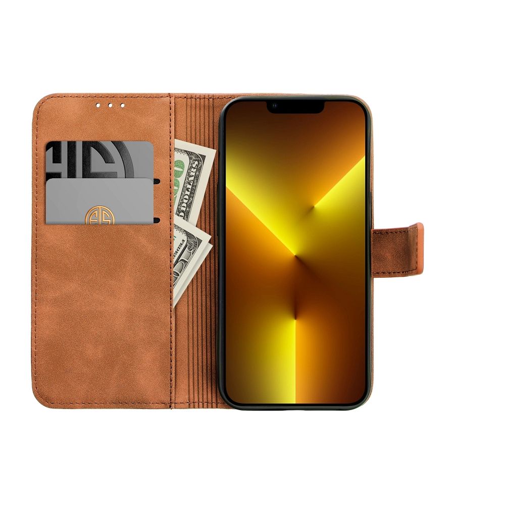 TENDER Book Case for SAMSUNG S23 Ultra brown - Image 4