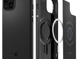 SPIGEN Mag Armor compatible with MagSafe for IPHONE 15 matte black