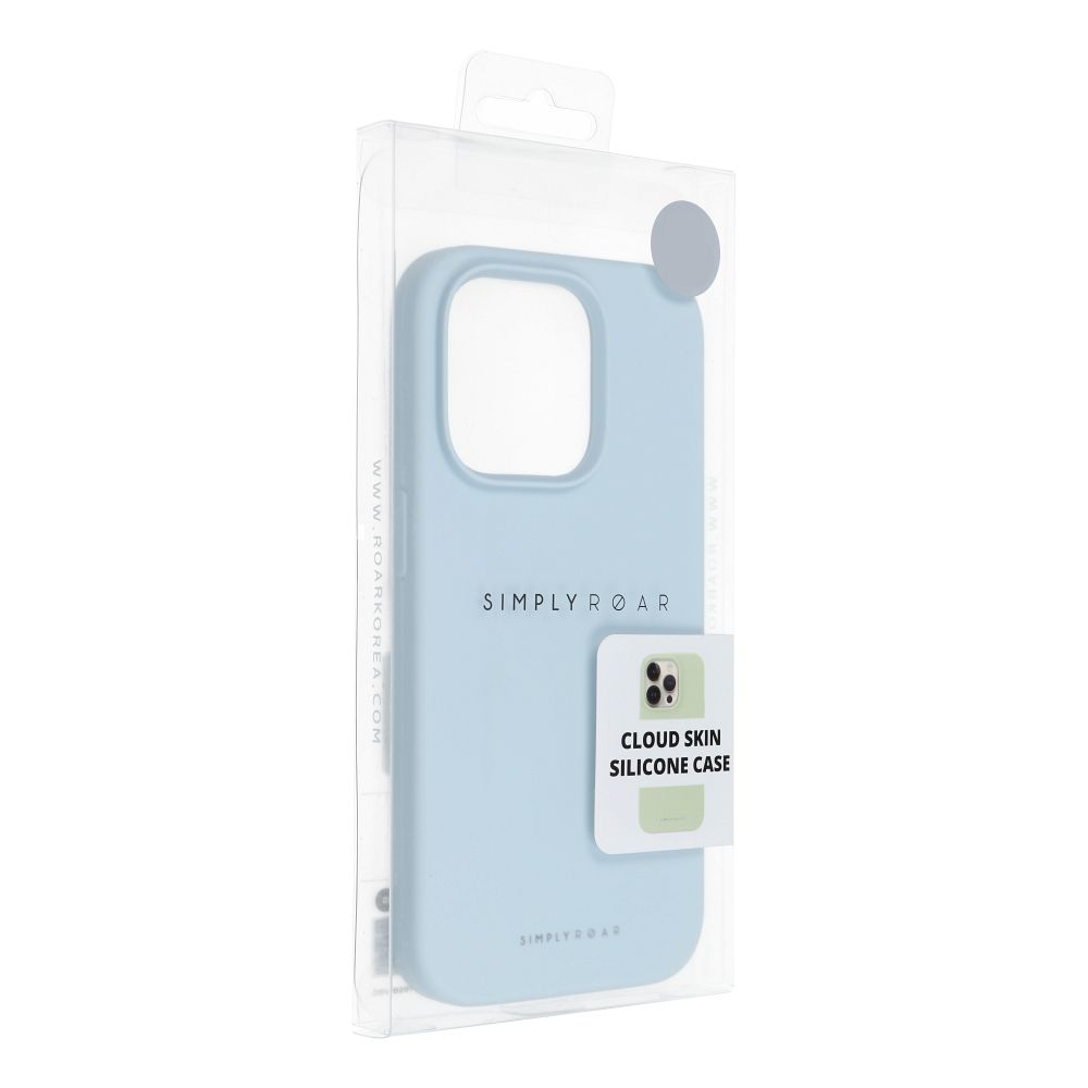 Roar Cloud-Skin Case - for iPhone 15 Pro Max Light Blue - Image 8