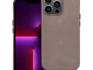WOVEN MAG COVER case compatible with MagSafe for IPHONE 13 Pro light brown