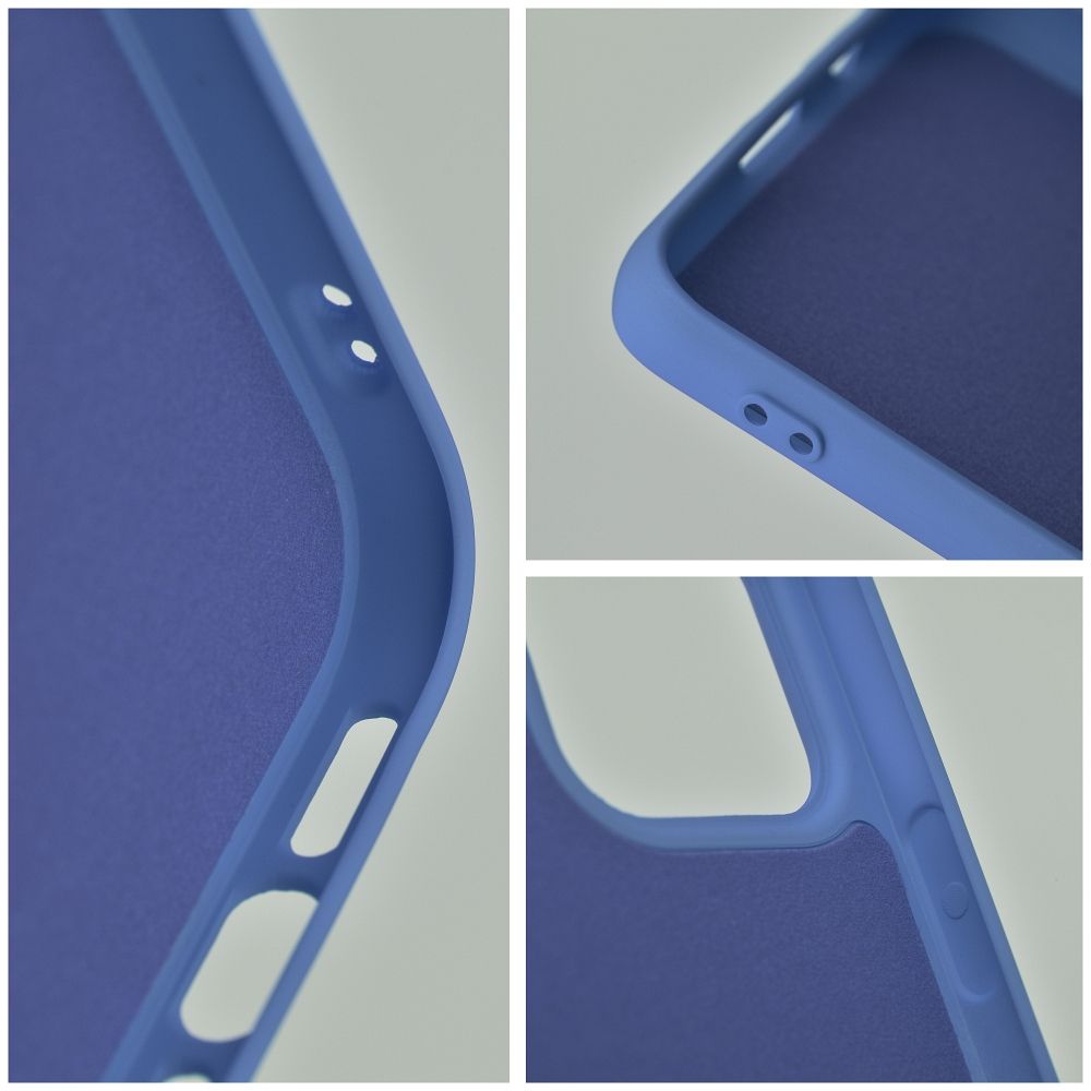 SILICONE case for IPHONE 12 / 12 Pro blue - Image 2