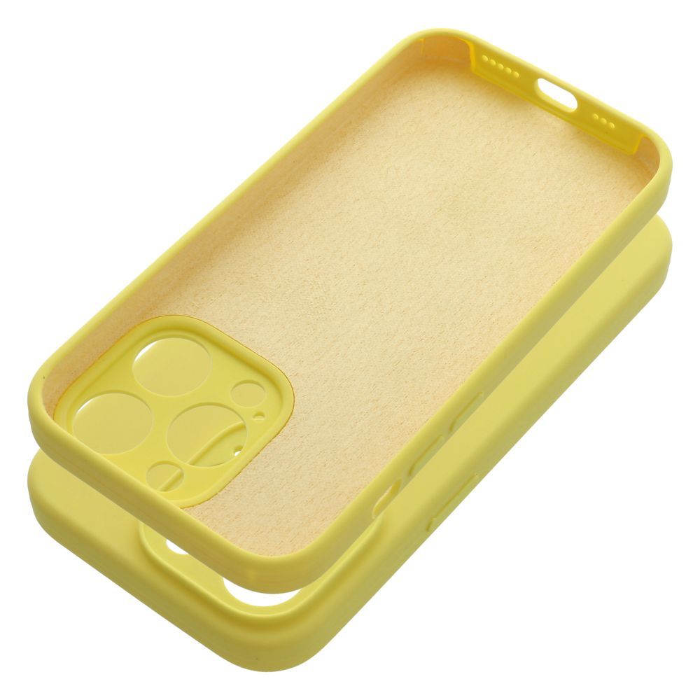 Case SILICONE 2mm for IPHONE 14 Pro lemon - Image 2