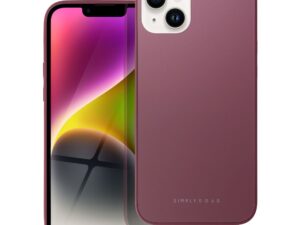 Roar Matte Glass Case  - for iPhone 14 Plus claret