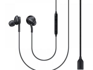 SAMSUNG EO-IC100 Type-C headset, AKG hangzással, Fekete