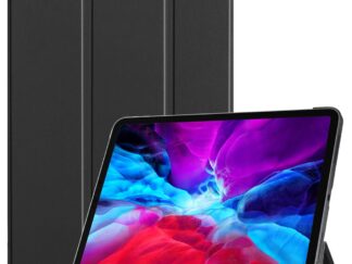 Apple iPad 12.9 2020 tablet tok, Fekete