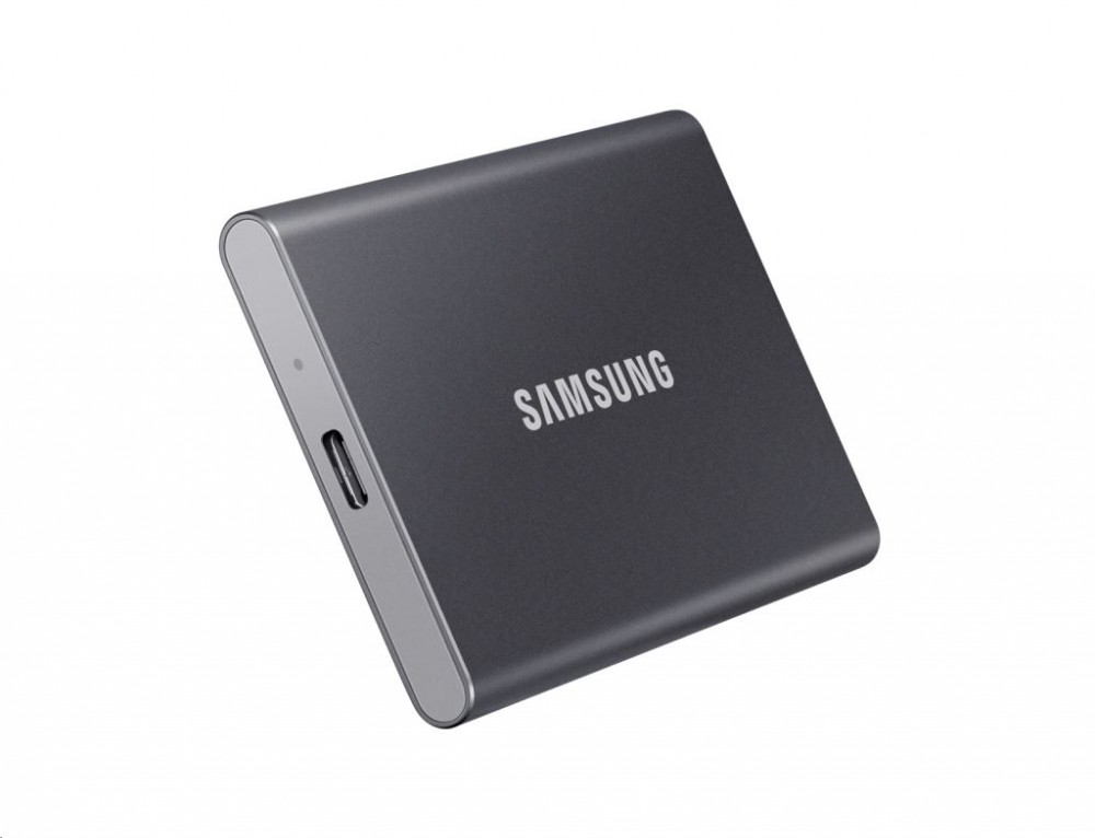 Samsung T7 hordozható SSD, 1TB, USB 3.2, Szürke - Image 5