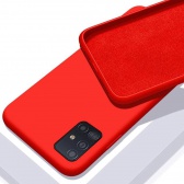 Premium szilikon tok, Samsung Note 20 Ultra,Piros - Image 2