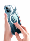 iPhone 13 Pro Max mágneses szilikon tok, Fekete - Image 4