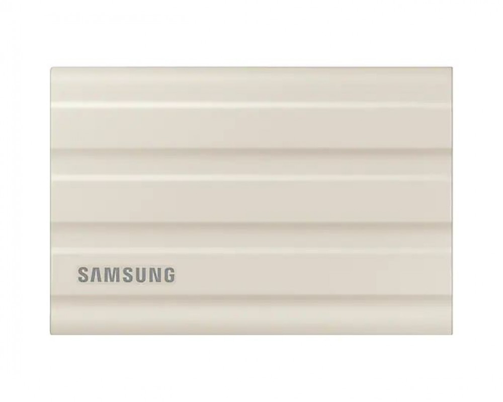 Samsung T7 Shield hordozható SSD,1TB,USB 3.2,Bézs