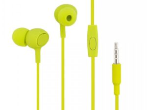 Cellect 3.5 jack sztereó headset, Zöld