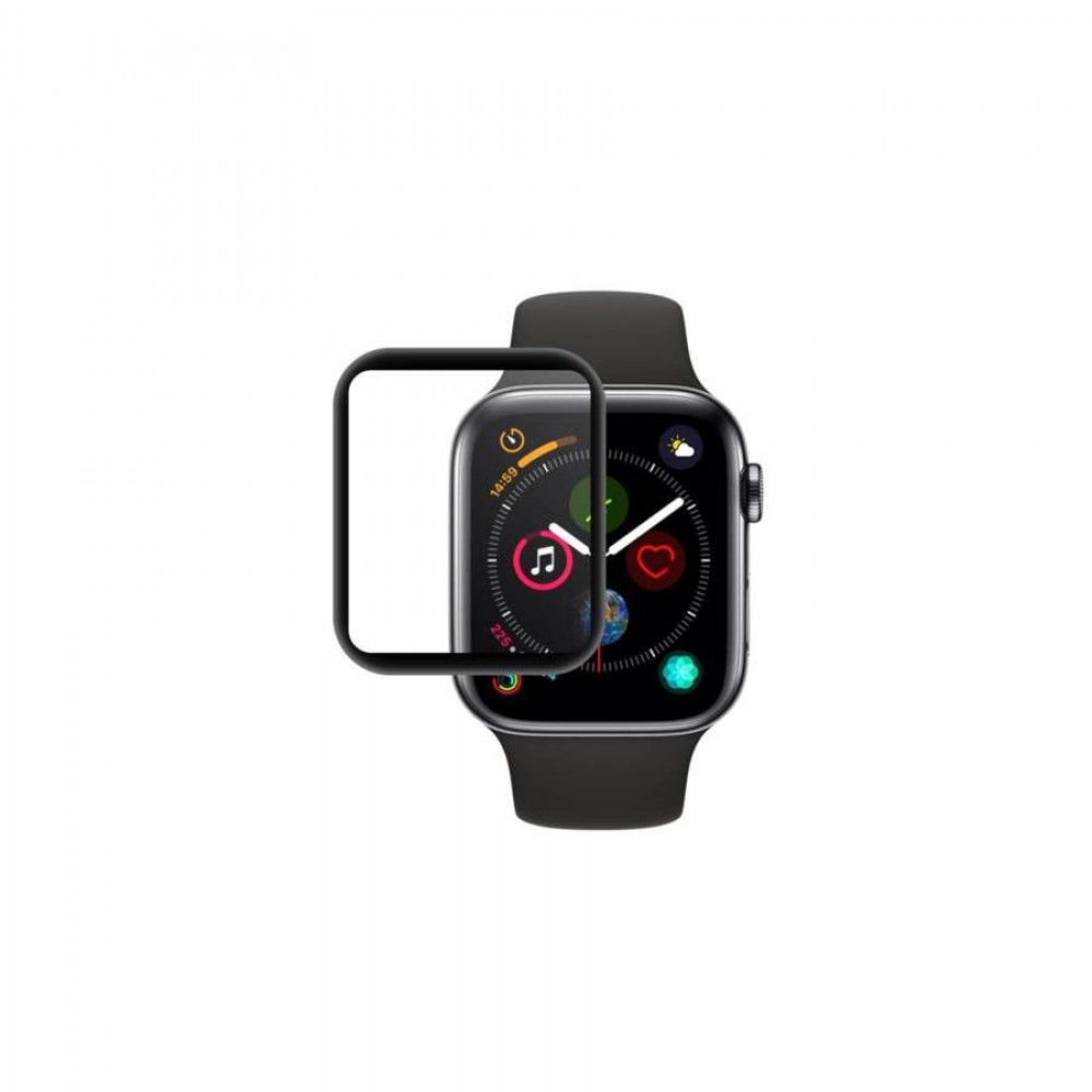 3D Kijelzővédő fólia, iWatch 7 45mm, Fekete - Image 5