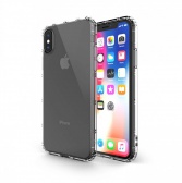Ütésálló szilikon hátlap, iPhone 14 Pro, Átlátszó - Image 4