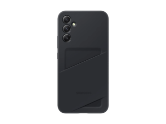 Samsung Galaxy A34 5G kártyatartós hátlap, Fekete