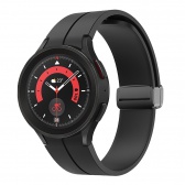 Samsung Watch 4/5 mágneses szil óraszíj,20mm,Feket - Image 2