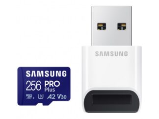 Samsung Pro Plus microSD kártyaolvasóval, 256GB